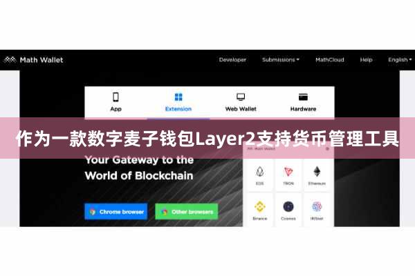 作为一款数字麦子钱包Layer2支持货币管理工具
