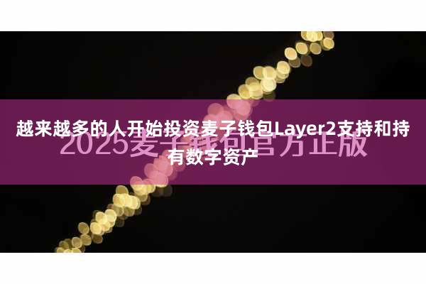 越来越多的人开始投资麦子钱包Layer2支持和持有数字资产